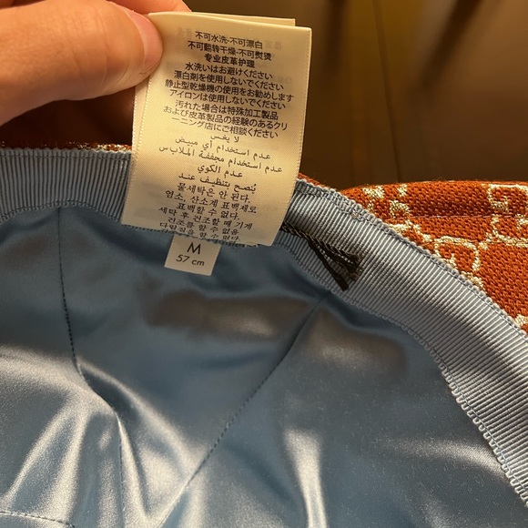 New Gucci GG Logo Monogram Baseball Hat - Picture 8 of 13